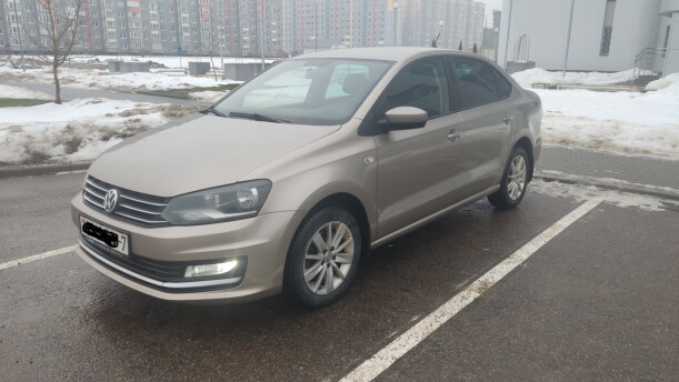 Volkswagen Polo Sedan I · Рестайлинг, 2017 г.