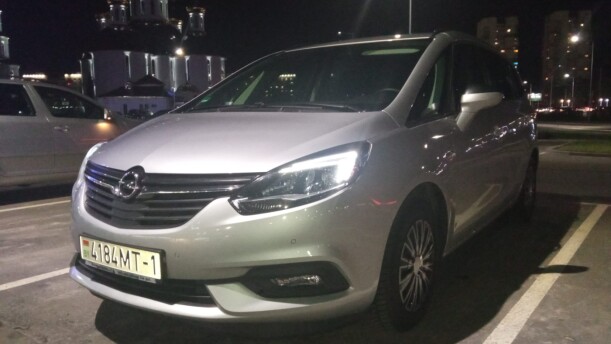 Opel Zafira C · Рестайлинг, 2018 г.