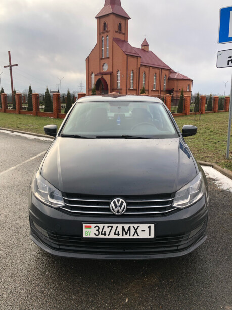 Volkswagen Polo Sedan I · Рестайлинг, 2017 г.