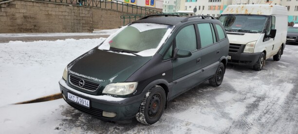 Opel Zafira A, 7 мест, 1999 г.