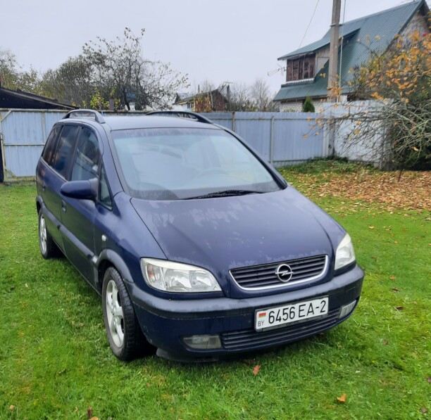 Opel Zafira A, 7 мест, 2002 г.