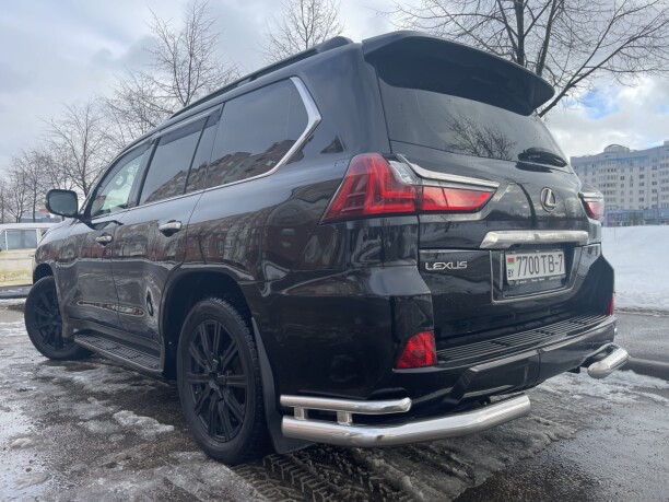 Lexus LX III · 2-й рестайлинг, 2017 г.