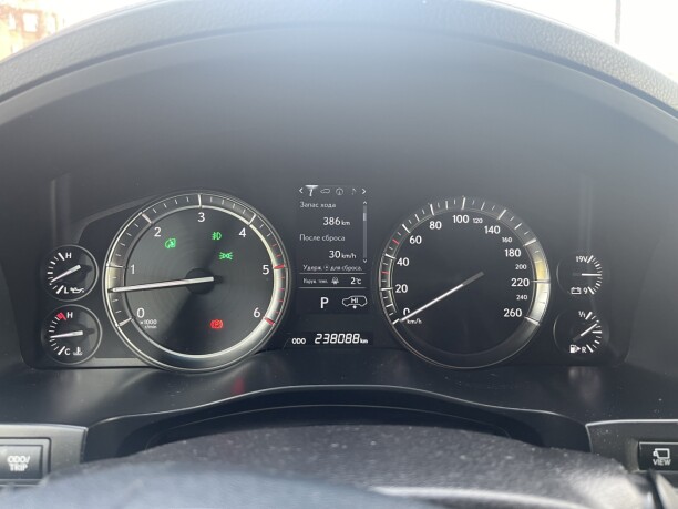 Lexus LX III · 2-й рестайлинг, 2017 г.