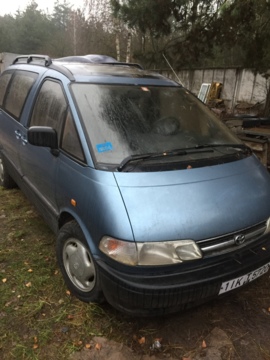 Toyota Previa I (XR10, XR20), 7 мест, 1994 г.
