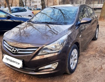 Hyundai Solaris I · Рестайлинг, 2015 г.