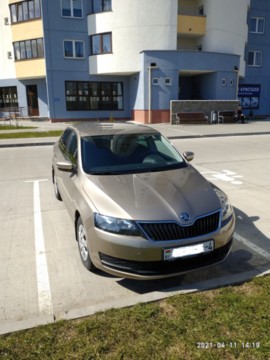 Skoda Rapid I · Рестайлинг, 2019 г.