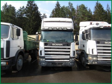 Scania R-series 124, 2003 г.