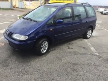 Volkswagen Sharan I, 7 мест, 1997 г.
