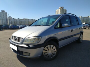 Opel Zafira A, 7 мест, 2000 г.