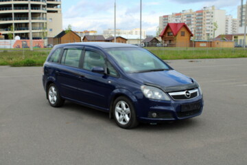 Opel Zafira B, 7 мест, 2007 г.