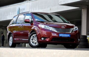 Toyota Sienna III (XL30), 7 мест, 2017 г.