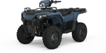 Polaris Sportsman 450 H.O. - Zenith Blue, 2021 г.