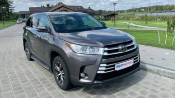 Toyota Highlander III (XU50) · Рестайлинг, 7 мест, 2017 г.