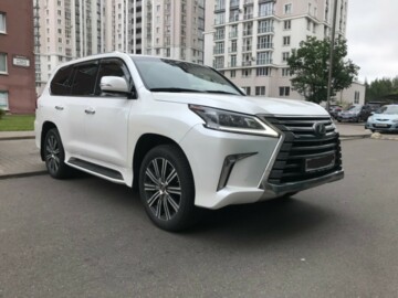 Lexus LX III · 2-й рестайлинг, 2020 г.