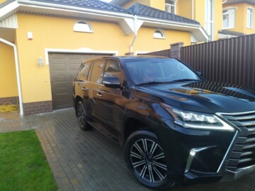 Lexus LX III · 2-й рестайлинг, 2017 г.
