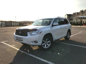 Toyota Highlander II (XU40), 7 мест, 2010 г.