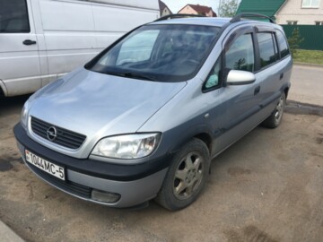 Opel Zafira A, 7 мест, 2002 г.