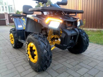 Motoland Wild Trak X GT PRO 200cc NEW 2021 Grey-Yellow, 2021 г.