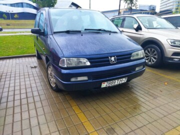 Peugeot 806 221, 7 мест, 1997 г.