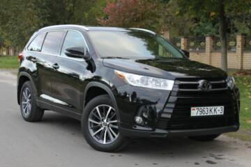 Toyota Highlander III (XU50) · Рестайлинг, 7 мест, 2017 г.