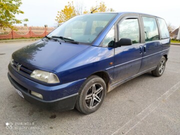Peugeot 806 221, 7 мест, 1998 г.
