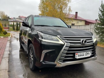 Lexus LX III · 2-й рестайлинг, 2016 г.