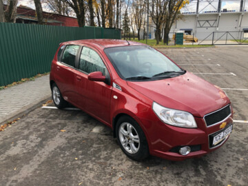 Chevrolet Aveo T250 · Рестайлинг, 2009 г.