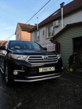 Toyota Highlander II (XU40) · Рестайлинг, 7 мест, 2012 г.