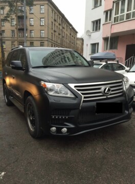 Lexus LX III · Рестайлинг, 2012 г.