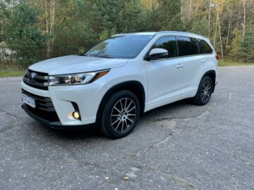 Toyota Highlander III (XU50) · Рестайлинг, 7 мест, 2019 г.