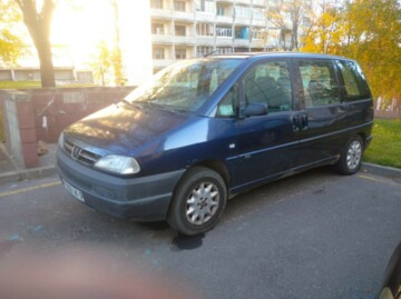 Peugeot 806 221 · Рестайлинг, 1999 г.