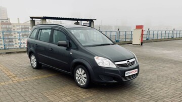 Opel Zafira B · Рестайлинг, 7 мест, 2012 г.