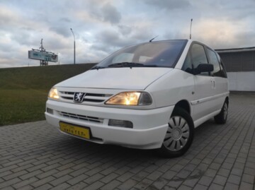 Peugeot 806 221 · Рестайлинг, 7 мест, 2001 г.