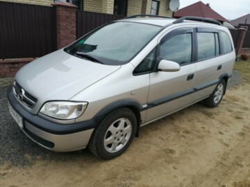 Opel Zafira A · Рестайлинг, 7 мест, 2002 г.