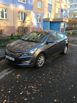 Hyundai Solaris I · Рестайлинг, 2014 г.