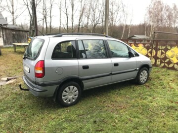 Opel Zafira A, 7 мест, 2002 г.
