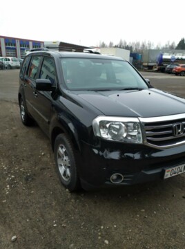 Honda Pilot II · Рестайлинг, 7 мест, 2014 г.