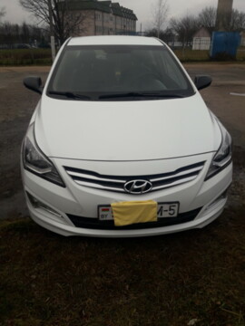 Hyundai Solaris I · Рестайлинг, 2014 г.