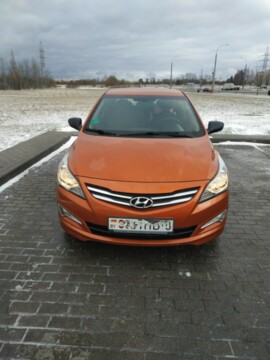 Hyundai Solaris I · Рестайлинг, 2014 г.