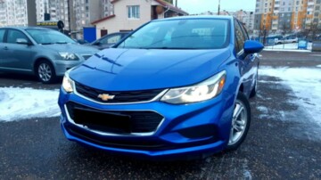 Chevrolet Cruze III, 2016 г.