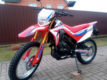 Motoland CRF 250 ST 172FMM с ПТС Бело - Красный, 2021 г.