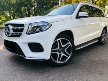 Mercedes-Benz GLS X166, 7 мест, 2017 г.