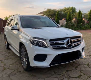 Mercedes-Benz GLS X166, 7 мест, 2017 г.
