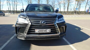 Lexus LX III · 2-й рестайлинг, 2018 г.
