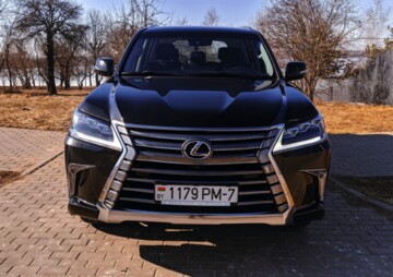 Lexus LX III · 2-й рестайлинг, 7 мест, 2015 г.