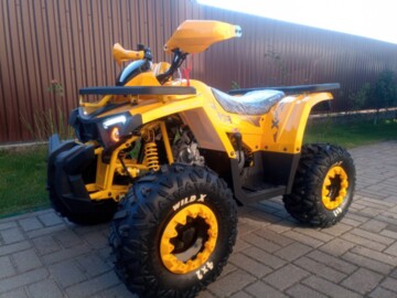 Motoland Wild X 125 Yellow, 2022 г.