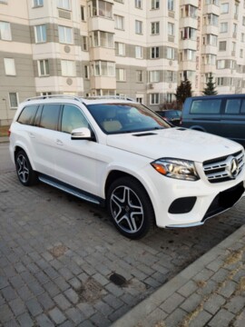 Mercedes-Benz GLS X166, 7 мест, 2016 г.