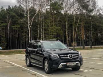 Mercedes-Benz GLS X166, 7 мест, 2017 г.