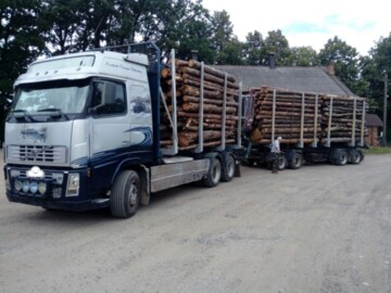 Volvo FH лесовоз FH16 550, 2004 г.