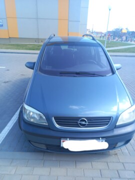 Opel Zafira A, 7 мест, 2001 г.